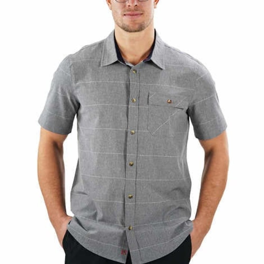 Avalanche Men's Short Sleeve Woven Shirt NWT Size S